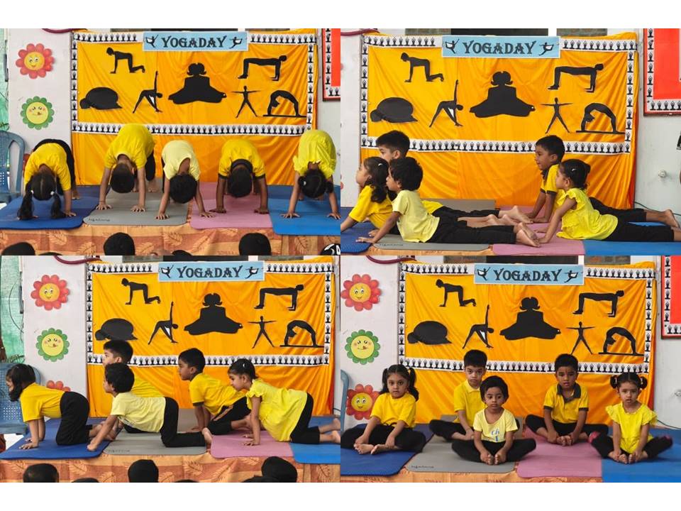 International Yoga Day Celebration – KG Department